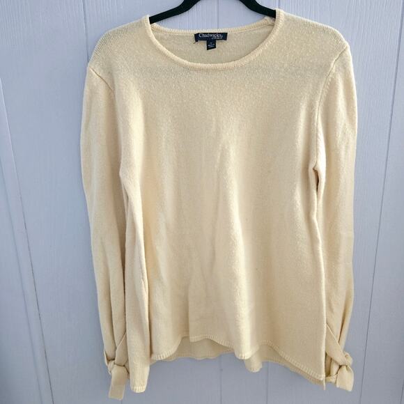 Chadwicks of Boston size Medium Wool Blend Coquette Girl Office Cozy Knit - Picture 1 of 6